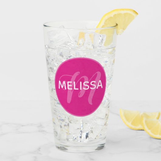 Preppy Hearts Pink Glas (Achterkant ijs)