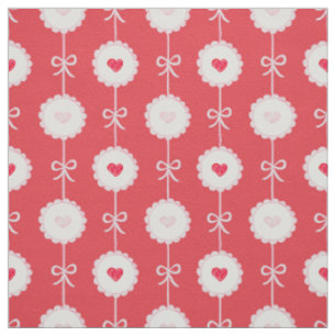 Preppy Hearts-Valentijnsdag Stof