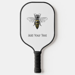 Preppy Heraldic  Bee #2 Wapenmunt C Pickleball Paddle