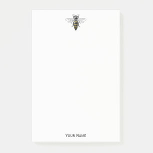 Preppy Heraldic Bee #2 Wapenmunt C Post-it® Notes