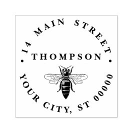 Preppy Heraldic  bij #2 Naam Adres Rubberstempel