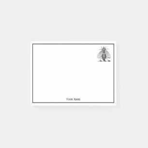 Preppy Heraldic  bijenlaag van het wapenembleem Post-it® Notes