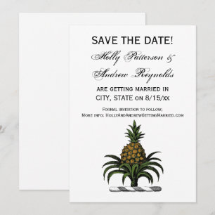 Preppy Heraldische Ananas Kuif Kleur WT Kaart