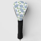 Preppy Hydrangea Driver Hoesje Golfheadcover (Voorkant)