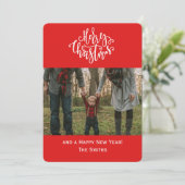 Preppy Kaart van de Foto van de Vakantie van (Staand voorkant)