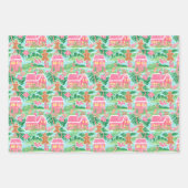 Preppy kerst inpakpapier (Voorkant 3)