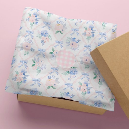 Preppy Licht Roze stevige kleur Tissuepapier