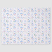 Preppy Licht Roze stevige kleur Tissuepapier (Voorkant)