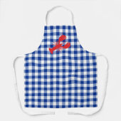Preppy Lobster Bake Buffalo Play Grill Cook Schort (Voorkant)