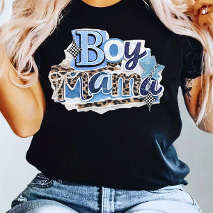 Preppy Losgeld Brieven Boy Mom Tijdschrift Uitknip T-shirt