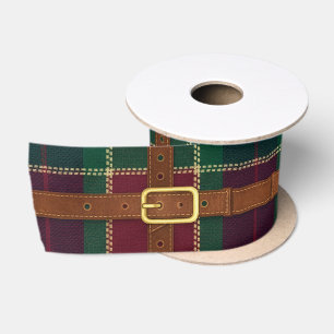Preppy Lux Kerst Plaid Lint