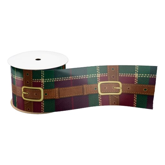 Preppy Lux Kerst Plaid Lint (Spoel)