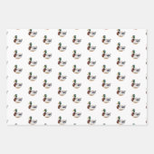 Preppy Mallard Duck Inpakpapier Vel (Voorkant 2)