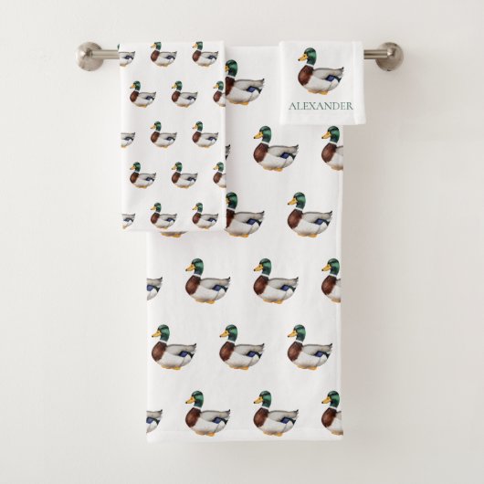 Preppy Mallard Duck Personnalisé (En situation)