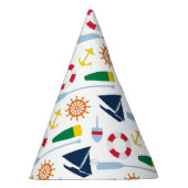 Preppy Nautical Birthday Party Feesthoedjes (Rechts)