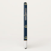 Preppy Nautical ⎢ coque iphone Monogramme (Dos/Gauche)