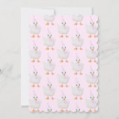 Preppy One Silly Goose Roze Kaart (Achterkant)