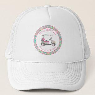 Preppy Palm Beach Golfkar Trucker Pet