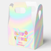 Preppy Pastel Roze Y2K Slaap Over Verjaardag Bedankdoosjes (Geopend)