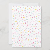 Preppy Patch Slaap onder Verjaardag Kaart (Achterkant)