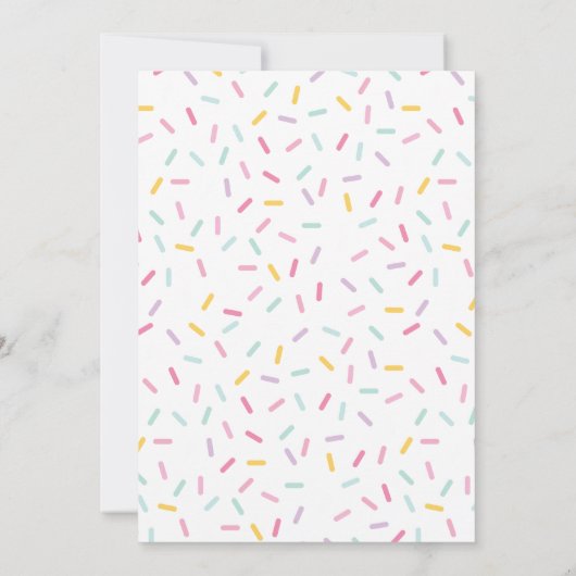 Preppy Patch Slaap onder Verjaardag Kaart (Achterkant)