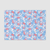 Preppy Patriotic Crabs Tissuepapier (Voorkant)