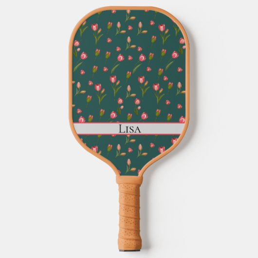 Preppy Pickleball Paddle - Tulp (Voorkant)