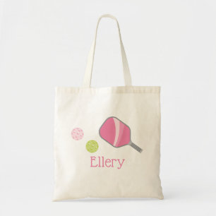 Preppy Pickleball Persoonlijke Canvas tas