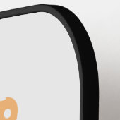 Preppy Pickleball Verloving Bruiloft Vrijgezellenf Pickleball Paddle (Links Detail)