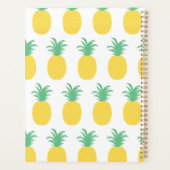 Preppy Pineapple Personalized Planner (Achterkant)