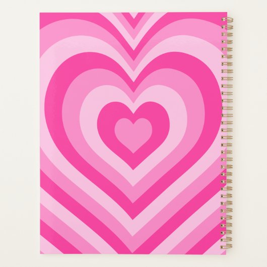 Preppy Planner, Preppy schoolbenodigdheden Planner (Achterkant)