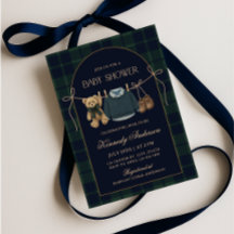 Preppy Polo Teddybeer Baby Shower