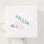 Preppy Pool Party Favoriete labels (In situ)