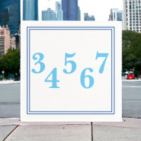 Preppy Postcode Border Custom