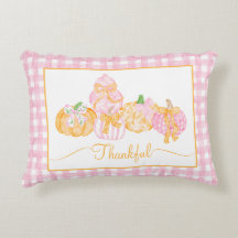 Preppy Pumpkin Bows Thanksgiving Feest