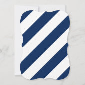 Preppy-rails in hot-roze kaart (Achterkant)