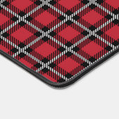 Preppy Red Grid Check Design (Coin)