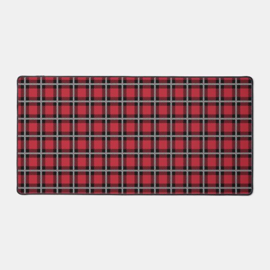 Preppy Red Grid Check Design (Recto)