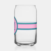 Preppy rose Green et Navy Blue Monogram (Verso)