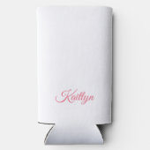 Preppy Roze Bow Coquette Bachelorette Party Favor (Achterkant)