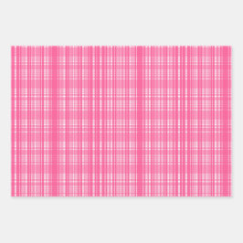 Preppy roze esthetisch schilferpatroon inpakpapier vel