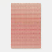 Preppy Schooljaar Geometrisch Ontwerp Post-it® Notes (Voorkant)