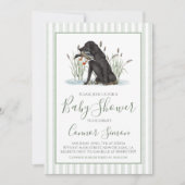 Preppy Southern Duck Hunter-Baby shower Kaart (Voorkant)