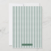 Preppy Southern Duck Hunter-Baby shower Kaart (Achterkant)