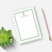 Preppy Stripe Pineapple op maat Post-it® Notes