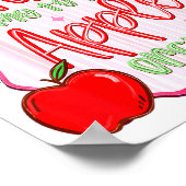 Preppy Take Me To The Orchard Coquette Bow Poster (Hoek)