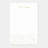 Preppy Teacher Post-It Notes (Voorkant)