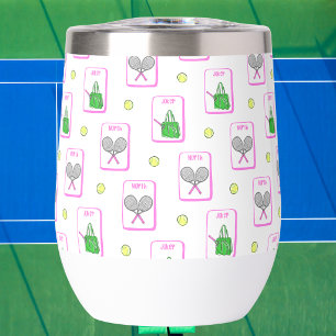 Preppy Tennis Mahjong / Racket en Bagagetegels