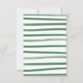 Preppy Tennis meisje waslijn boeken voor baby Kaart (Achterkant)