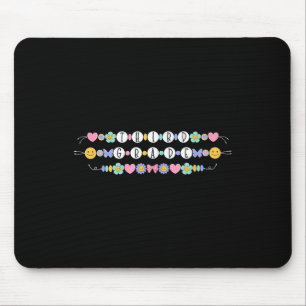 Preppy terug naar school derde klas armband leraar muismat